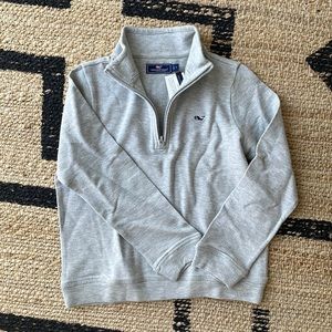 Vineyard vines boys solid broadfield 1/2 zip